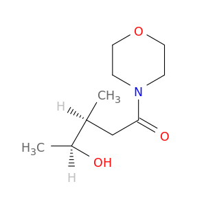1-Pentanone, 4-hydroxy-3-methyl-1-(4-morpholinyl)-, (3S,4S)-