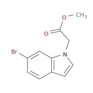 1H-Indole-1-acetic acid, 6-bromo-, methyl ester