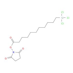 2,5-Pyrrolidinedione, 1-[[1-oxo-11-(trichlorosilyl)undecyl]oxy]-
