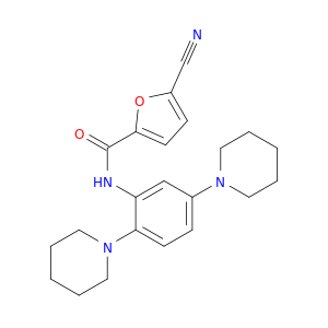 5-氰基-N-(2,5-二(哌啶-1-基)苯基)呋喃-2-甲酰胺