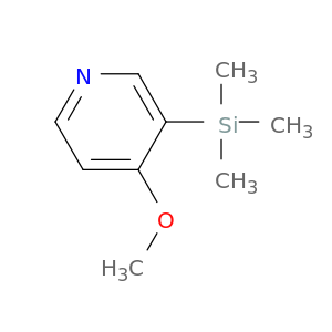 Pyridine, 4-methoxy-3-(trimethylsilyl)-