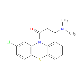 10H-Phenothiazine,2-chloro-10-[3-(dimethylamino)- 1-oxopropyl]-