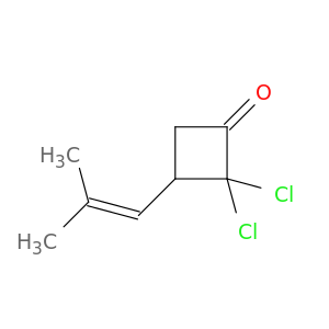 Cyclobutanone, 2,2-dichloro-3-(2-methyl-1-propenyl)-