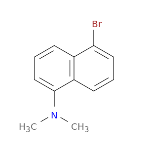 1-Naphthalenamine, 5-bromo-N,N-dimethyl-