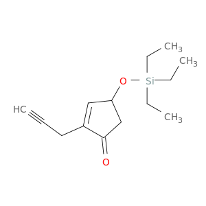 2-Cyclopenten-1-one, 2-(2-propynyl)-4-[(triethylsilyl)oxy]-