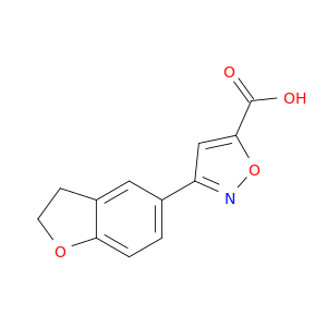 3-(2,3-Dihydro-1-benzofuran-5-yl)-1,2-oxazole-5-carboxylic Acid