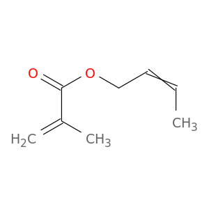 2-Propenoic acid, 2-methyl-, 2-butenyl ester