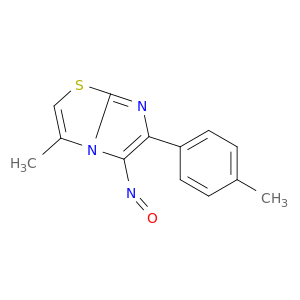 Imidazo[2,1-b]thiazole, 3-methyl-6-(4-methylphenyl)-5-nitroso-