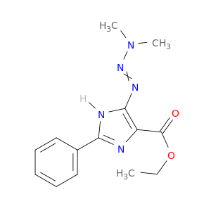 4-CARBETHOXY-5-(3,3-DIMETHYL-1-TRIAZENO)-2-PHENYLIMIDAZOLE