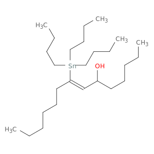 7-Tetradecen-6-ol, 8-(tributylstannyl)-, (Z)-