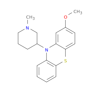 10H-Phenothiazine,2-methoxy-10-(1-methyl-3-piperidinyl)-