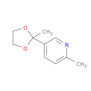 3-(2-甲基-1,3-二氧戊烷-YL)-6-甲基吡啶