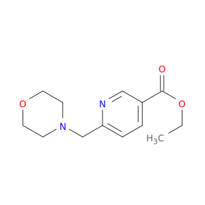 3-Pyridinecarboxylic acid, 6-(4-morpholinylmethyl)-, ethyl ester