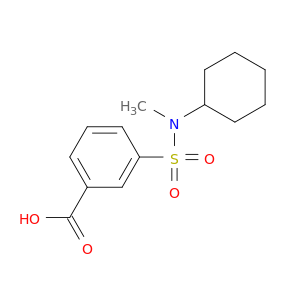3-(N-Cyclohexyl-N-methylsulfamoyl)benzoic acid