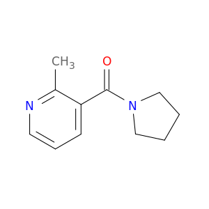 Pyrrolidine, 1-[(2-methyl-3-pyridinyl)carbonyl]-
