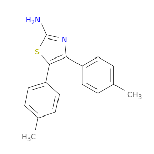 4,5-Di-p-tolylthiazol-2-amine