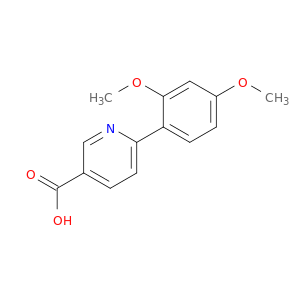 3-Pyridinecarboxylicacid, 6-(2,4-dimethoxyphenyl)-