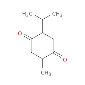 1,4-Cyclohexanedione, 2-methyl-5-(1-methylethyl)-