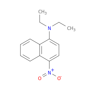 1-Naphthalenamine, N,N-diethyl-4-nitro-