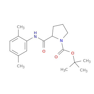 TERT-BUTYL 2-[(2,5-DIMETHYLPHENYL)CARBAMOYL]PYRROLIDINE-1-CARBOXYLATE