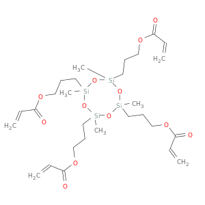 1,1',1',1'''-[(2,4,6,8-四甲基环四硅氧烷-2,4,6,8-四丙烯酸硅氧烷-2,4,6,8-丙二酰基]四-2-丙酸盐