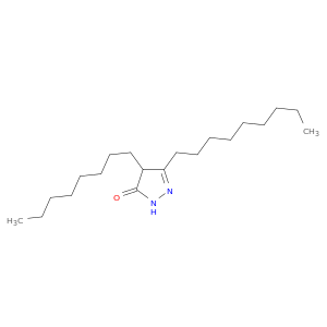 3H-Pyrazol-3-one, 2,4-dihydro-5-nonyl-4-octyl-