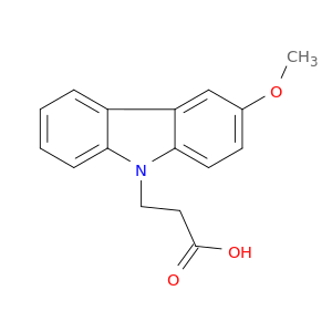 9H-Carbazole-9-propanoic acid, 3-methoxy-