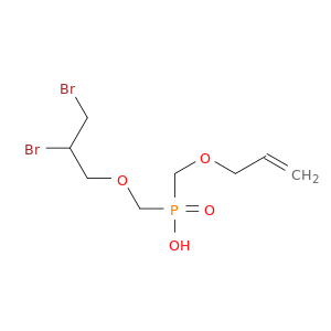 Phosphinic acid, [(2,3-dibromopropoxy)methyl][(2-propenyloxy)methyl]-