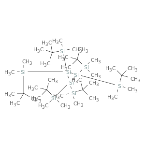 Cyclotrisilane, hexakis[(1,1-dimethylethyl)dimethylsilyl]-
