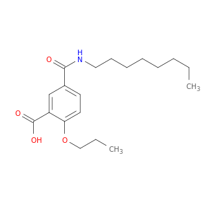Benzoic acid, 5-[(octylamino)carbonyl]-2-propoxy-