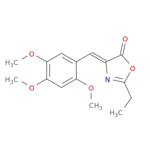5(4H)-Oxazolone, 2-ethyl-4-[(2,4,5-trimethoxyphenyl)methylene]-, (4Z)-