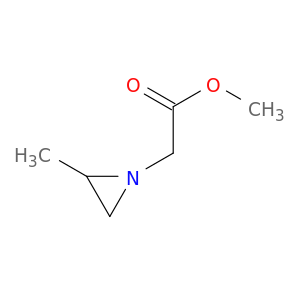 1-Aziridineacetic acid, 2-methyl-, methyl ester