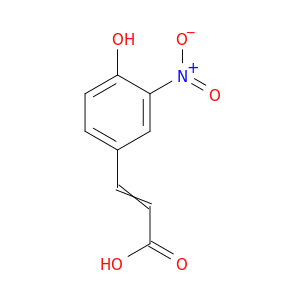 4-Hydroxy-3-nitrocinnamic acid
