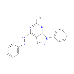 6-methyl-1-phenyl-4-(2-phenylhydrazinyl)-1h-pyrazolo[3,4-d]pyrimidine
