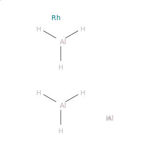 Aluminum, compd. with rhodium (3:1)