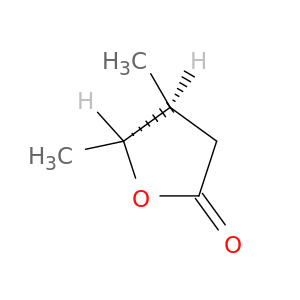 2(3H)-Furanone, dihydro-4,5-dimethyl-, (4S,5R)-