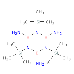 2,4,6-Borazinetriamine, 1,3,5-tris(trimethylsilyl)-