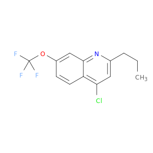 4-Chloro-2-propyl-7-trifluoromethoxyquinoline