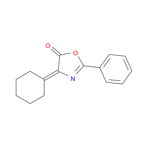 5(4H)-Oxazolone, 4-cyclohexylidene-2-phenyl-