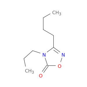 1,2,4-Oxadiazol-5(4H)-one, 3-butyl-4-propyl-