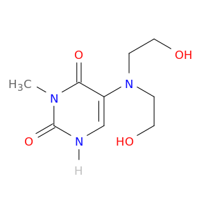 5-[bis(2-hydroxyethyl)amino]-3-methylpyrimidine-2,4(1h,3h)-dione