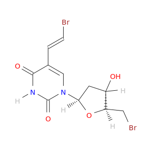 Uridine, 5'-bromo-5-[(1E)-2-bromoethenyl]-2',5'-dideoxy-