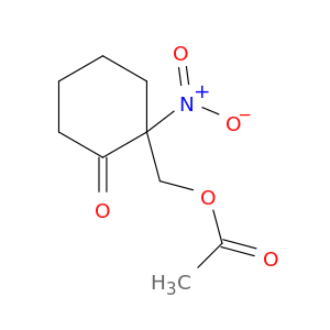 Cyclohexanone, 2-[(acetyloxy)methyl]-2-nitro-