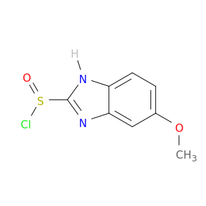 1H-Benzimidazole-2-sulfinyl chloride, 5-methoxy-