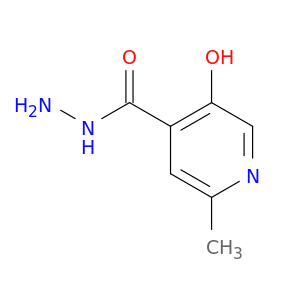 4-Pyridinecarboxylicacid, 5-hydroxy-2-methyl-, hydrazide