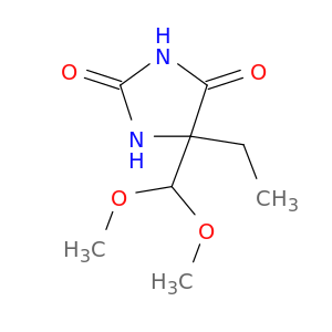 2,4-Imidazolidinedione,5-(dimethoxymethyl)-5-ethyl-