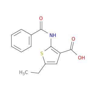 2-Benzamido-5-ethylthiophene-3-carboxylic acid