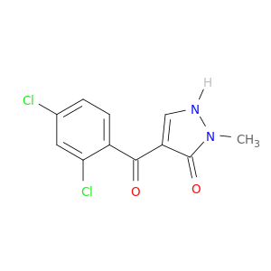 3H-Pyrazol-3-one, 4-(2,4-dichlorobenzoyl)-1,2-dihydro-2-methyl-