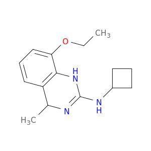 2-Quinazolinamine, N-cyclobutyl-8-ethoxy-1,4-dihydro-4-methyl-