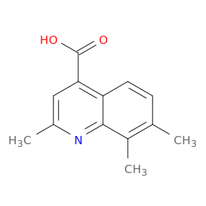 2,7,8-Trimethylquinoline-4-carboxylic acid